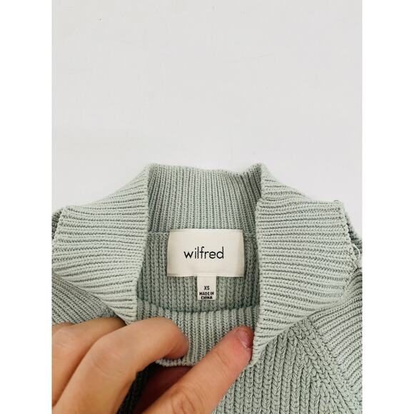 Wilfred light sage ribbed knit sleeveless top - Picture 3 of 6